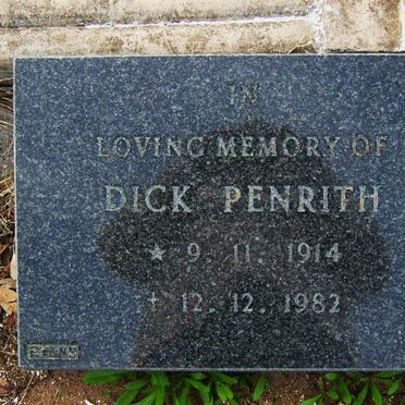 PENRITH Dick 1914-1982