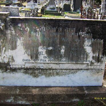 PIERCEY Benjamin Bowen William -1947 &amp; Abigail Jane CADLE -1956