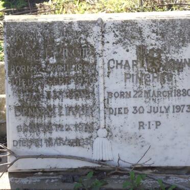 PINCHES Charles John 1880-1973 &amp; Daisy E. 1890-1950 :: PINCHES Dennis Leslie 1931 - 1931