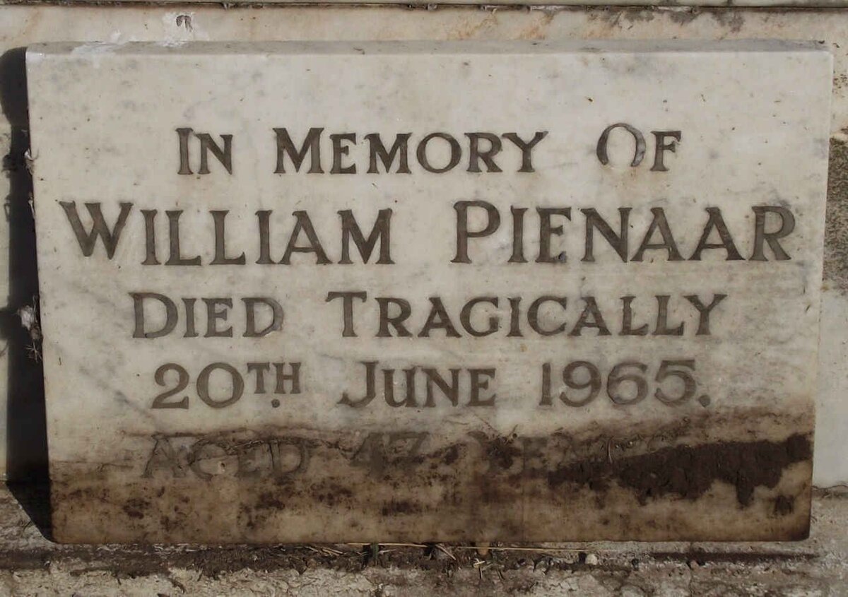 PIENAAR William -1965