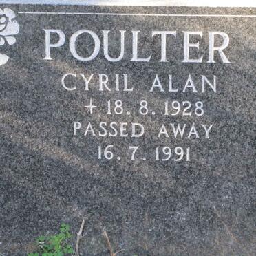 POULTER Cyril Allan 1928-1991
