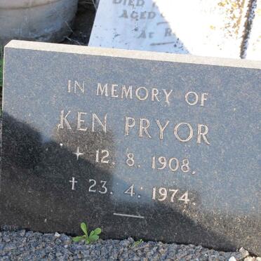 PRYOR  Ken 1908-1974