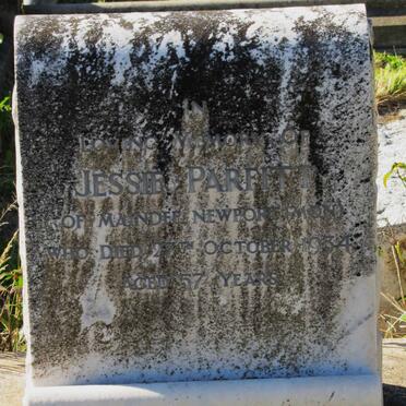 PARFITT Jessie -1934