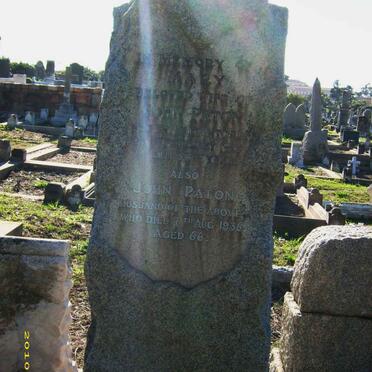 PATON John -1936 &amp; Mary -1925