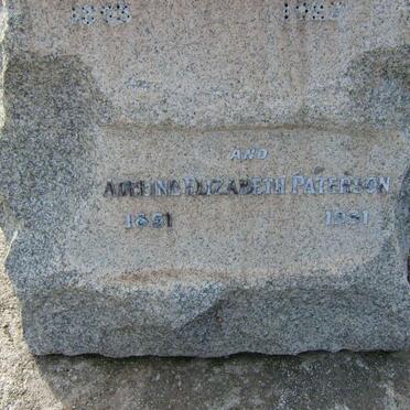 PATERSON Adeline Elizabeth 1851-1931