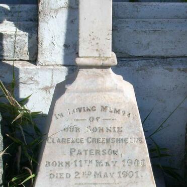 PATERSON Clarence Greenshields 1900-1901