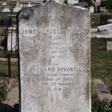 PASCALL James Lavell -1892 :: BRYANT Edward -1895