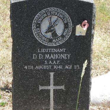 MAHONEY D.D. -1941