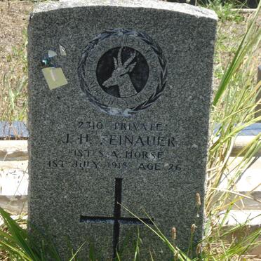 FEINHAUER J. H. -1918