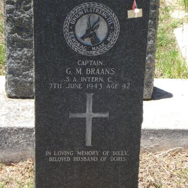 BRAANS G. M. -1943