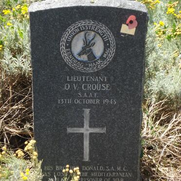 CROUSE O.V. -1945 :: CROUSE Donald -1941