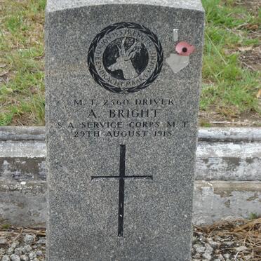 BRIGHT A. -1918