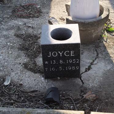 RICE Joyce 1952-1989