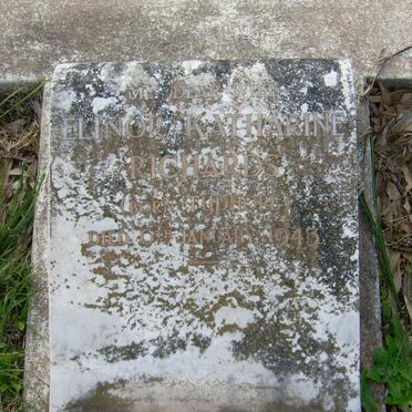 RICHARDS Elinor Katharine nee TUDHOPE -1943