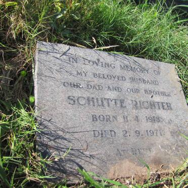 RICHTER Schutte 1918-1971