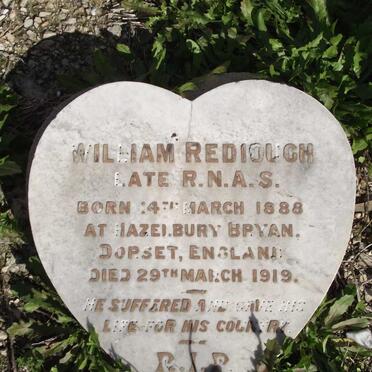 REDIOUGH William 1888-1919