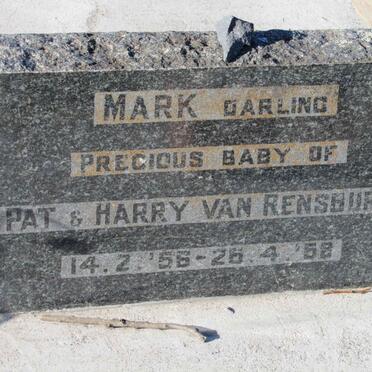 RENSBURG Mark, van 1956-1958