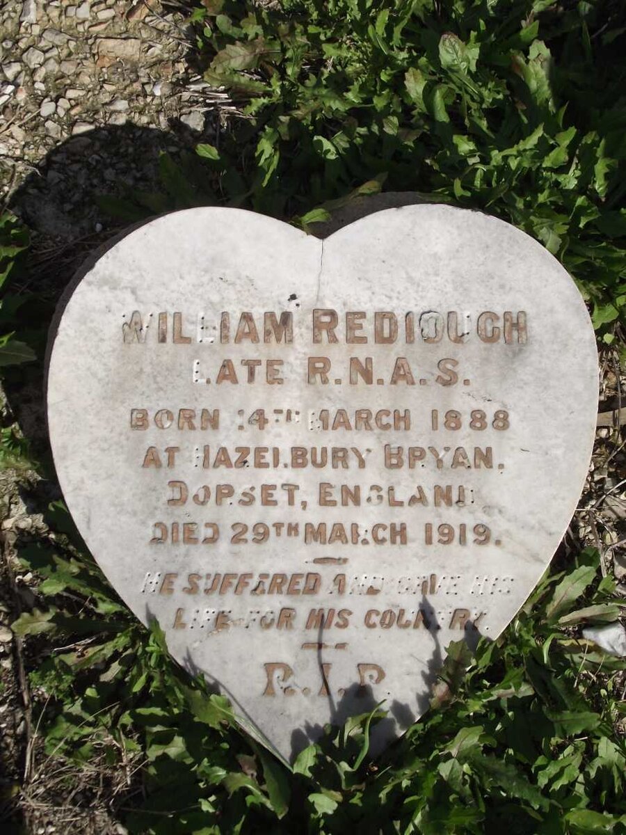 REDIOUGH William 1888-1919