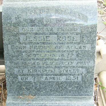 ROSE Jessie 1872-1951