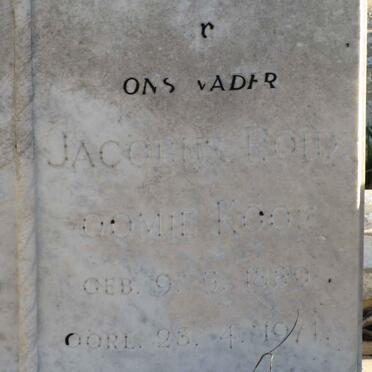 ROUX Jacobus 1889-1971