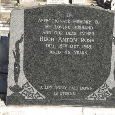 ROSS Hugh Anton -1918
