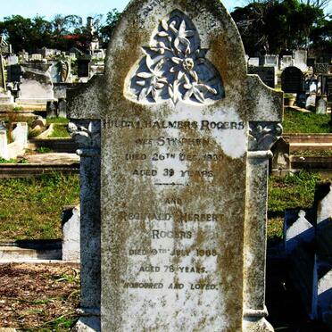 ROGERS Reginald Herbert -1968 &amp; Hilda Chalmers STEPHEN -1930