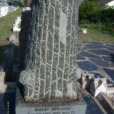 ROWLANDS Robert -1947 &amp; Agnes Florence MARTIN -1947