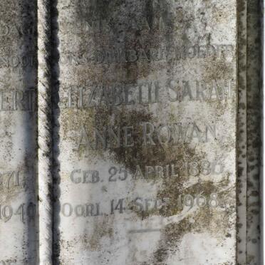 ROWAN Elizabeth Sarah Anne 1886-1968