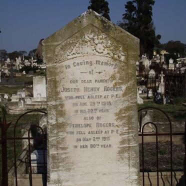ROGERS Joseph Henry -1916 &amp; Penelope -1911