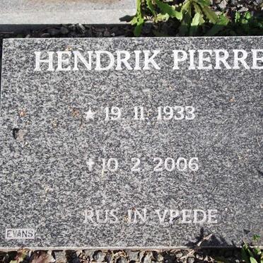 ROUX Hendrik Pierre, le 1933-2006