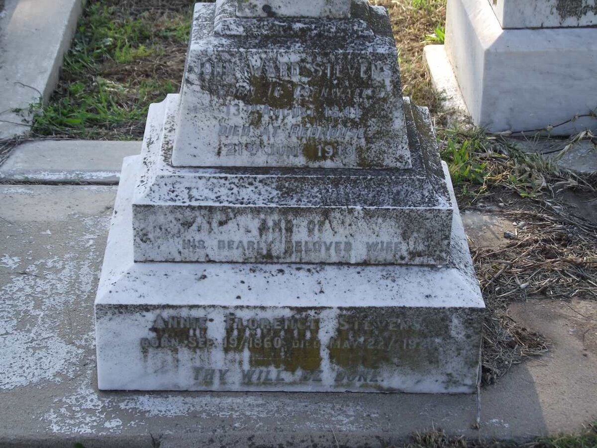 STEVENS John Ward 1841-1913