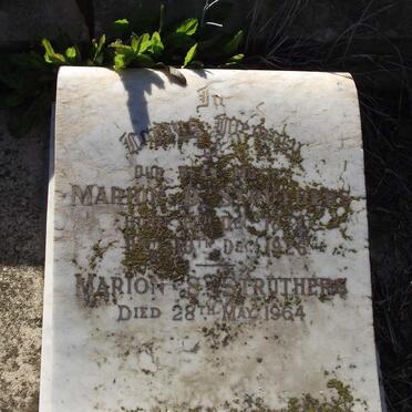 STRUTHERS Marion D. 1837-1926 :: STRUTHERS Marion S.-1964