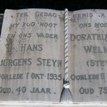 STEYN Hans Jurgen -1935