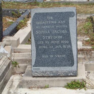 STRYDOM Sophia Jacoba 1899-1938
