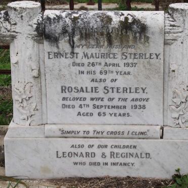 STERLEY Ernest Maurice -1937 &amp; Rosalie -1938