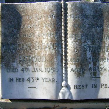 STROUD Wilfred James -1962 &amp; Millicent Eleanor -1951