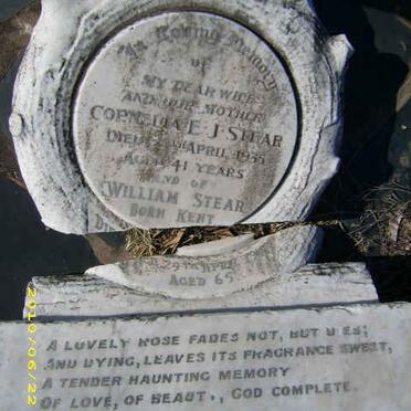 STEAR William -1947 &amp; Cornelia E.J.-1935