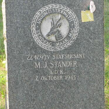 STANDER M.J. -1945