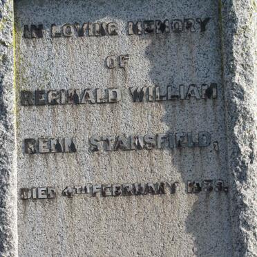 STANSFIELD Reginald William Renn -1939