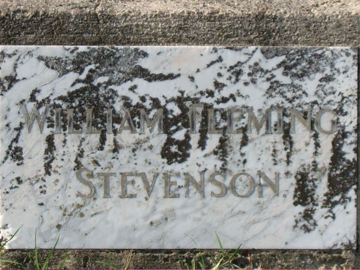 STEVENSON William Fleming