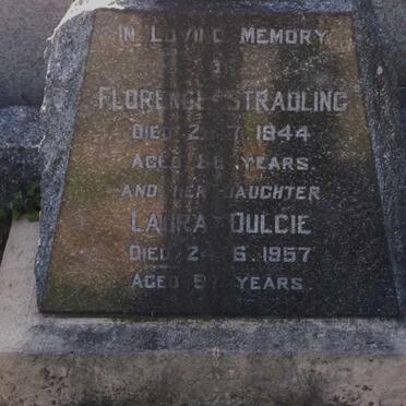 STRADLING Florence -1944 :: STRADLING Laura Dulcie -1957