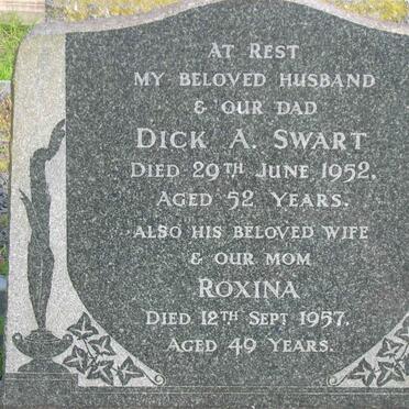 SWART Dick A. -1952 &amp; Roxina -1957
