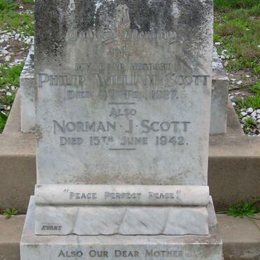 SCOTT Phillip William -1927 :: SCOTT Norman J. -1942