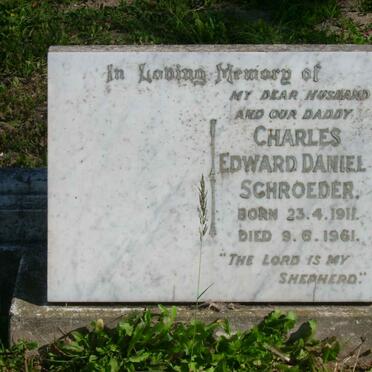 SCHROEDER Charles Edward Daniel 1911-1961