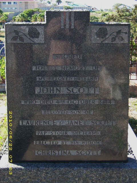 SCOTT John -1944