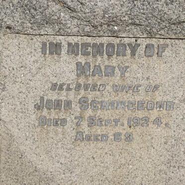 SCRIMGEOUR Mary -1924