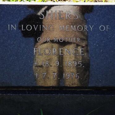 SHIERS Florence 1895-1976