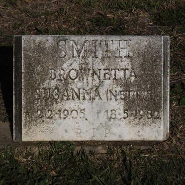 SMITH Brownetta Susanna 1905-1982