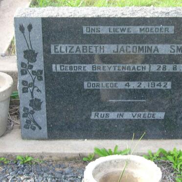 SMUTS Elizabeth Jacomina nee BREYTENBACH 1900-1942