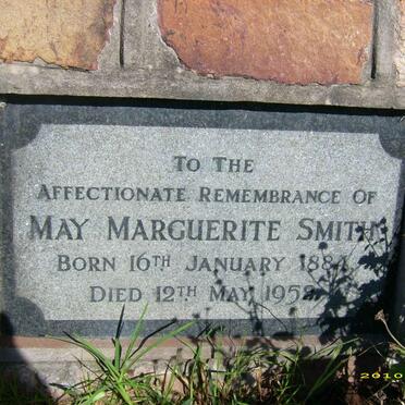 SMITH May Marguerite 1884-1952